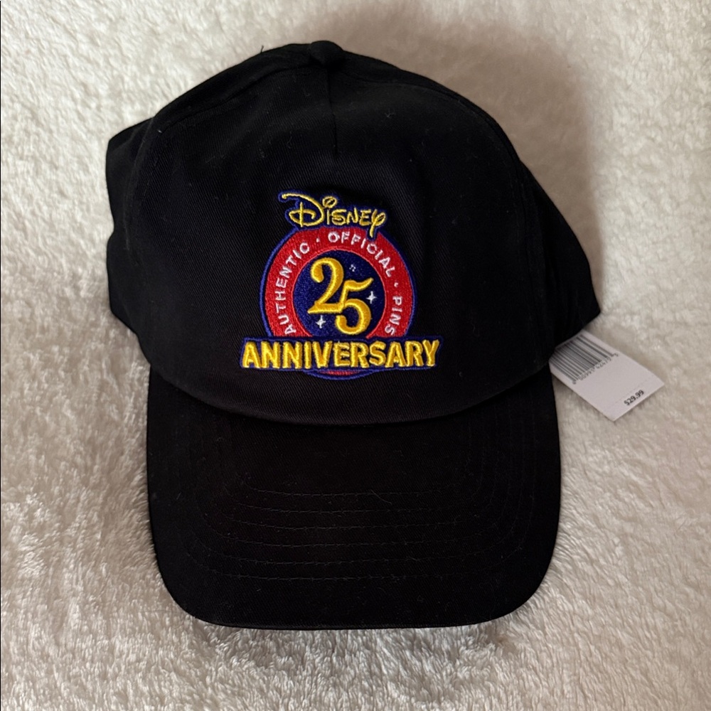 New! Disney Baseball Cap - 25th Anniversary